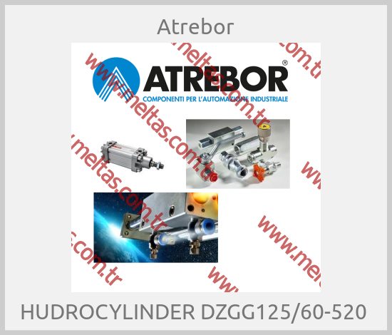 Atrebor - HUDROCYLINDER DZGG125/60-520 