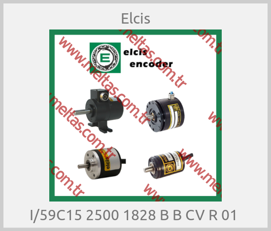 Elcis - I/59C15 2500 1828 B B CV R 01 
