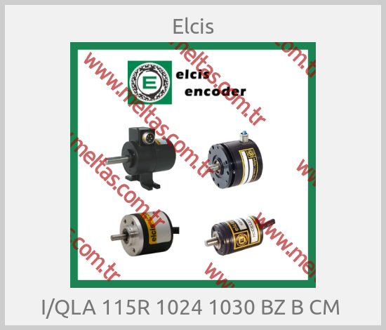 Elcis - I/QLA 115R 1024 1030 BZ B CM 