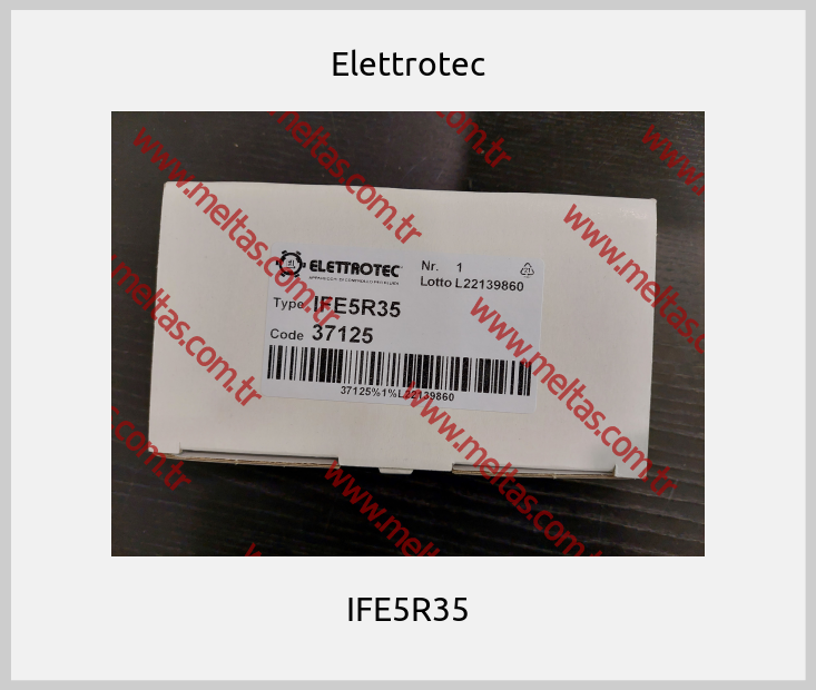 Elettrotec - IFE5R35