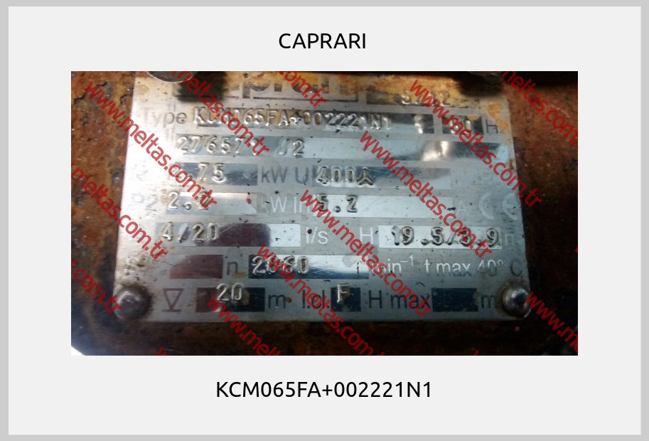 CAPRARI  - KCM065FA+002221N1