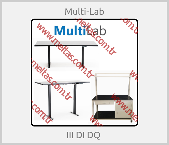 Multi-Lab - III DI DQ 