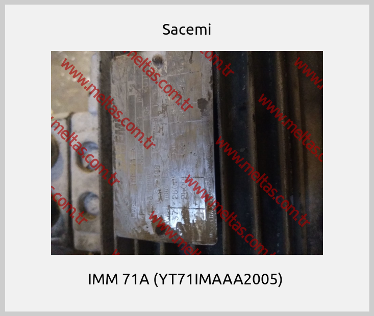 Sacemi - IMM 71A (YT71IMAAA2005) 