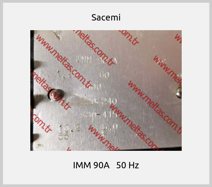 Sacemi - IMM 90A   50 Hz