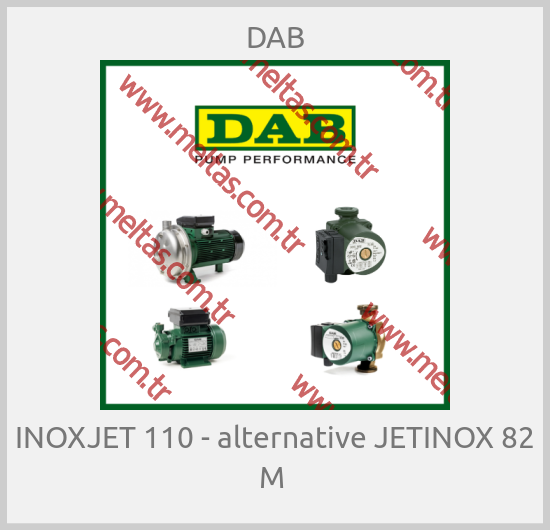 DAB - INOXJET 110 - alternative JETINOX 82 M 