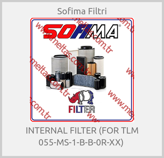 Sofima Filtri - INTERNAL FILTER (FOR TLM 055-MS-1-B-B-0R-XX) 