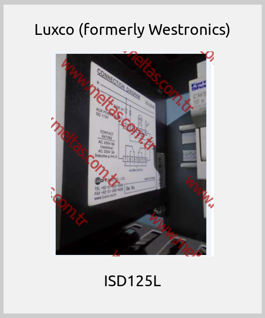 Luxco (formerly Westronics) - ISD125L