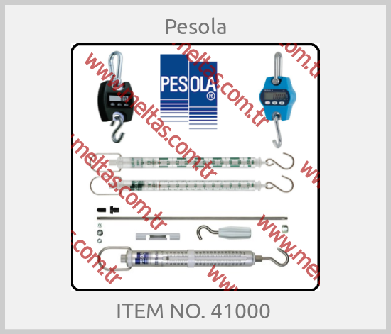Pesola - ITEM NO. 41000 