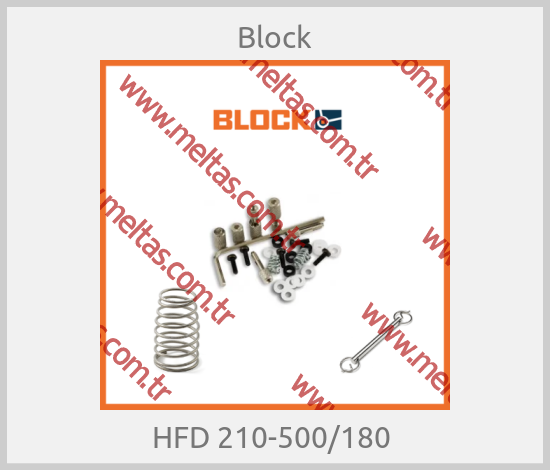 Block - HFD 210-500/180 