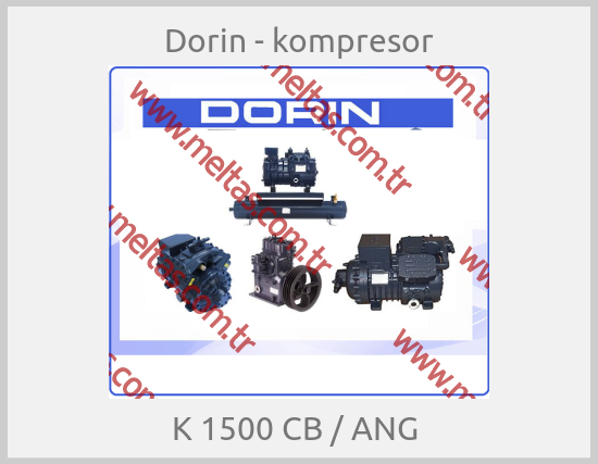 Dorin - kompresor-K 1500 CB / ANG 