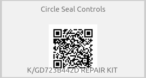 Circle Seal Controls - K/GD723B442D REPAIR KIT 