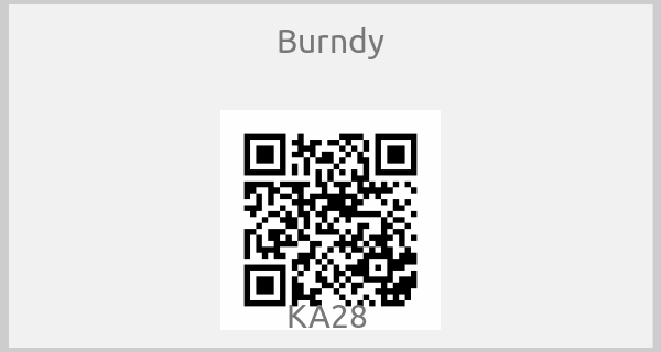 Burndy - KA28 