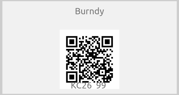 Burndy - KC26  99 