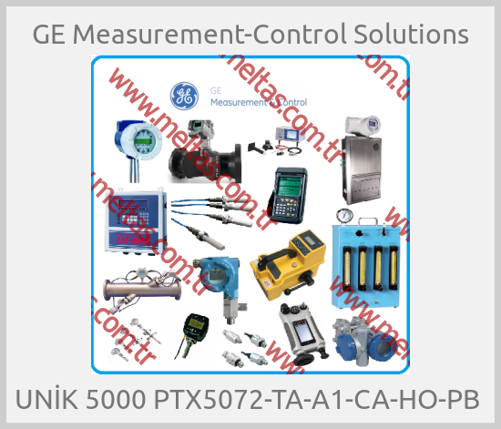 GE Measurement-Control Solutions - UNİK 5000 PTX5072-TA-A1-CA-HO-PB 