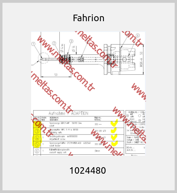 Fahrion - 1024480 