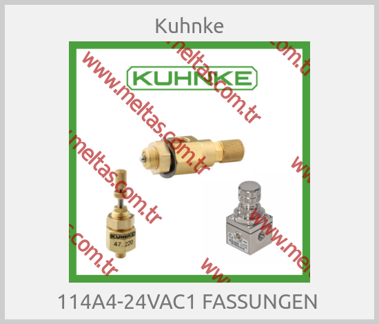 Kuhnke - 114A4-24VAC1 FASSUNGEN 