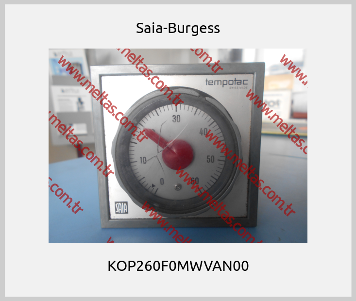Saia-Burgess - KOP260F0MWVAN00