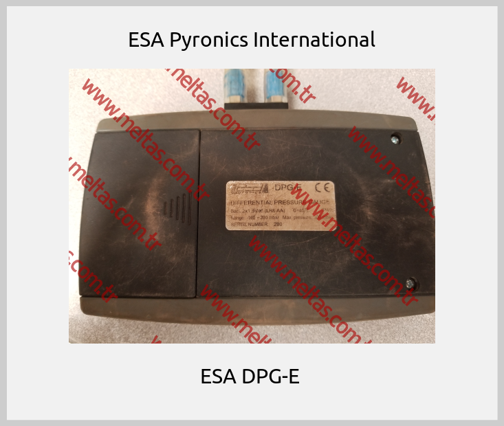 ESA Pyronics International - ESA DPG-E 