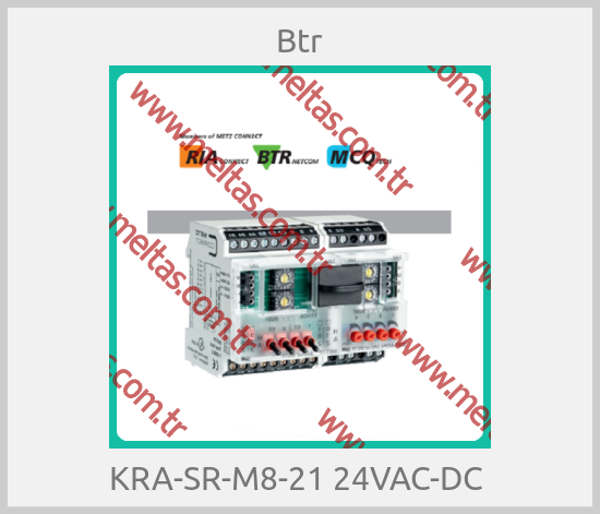 Btr - KRA-SR-M8-21 24VAC-DC 