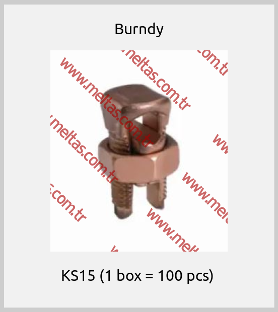 Burndy - KS15 (1 box = 100 pcs) 