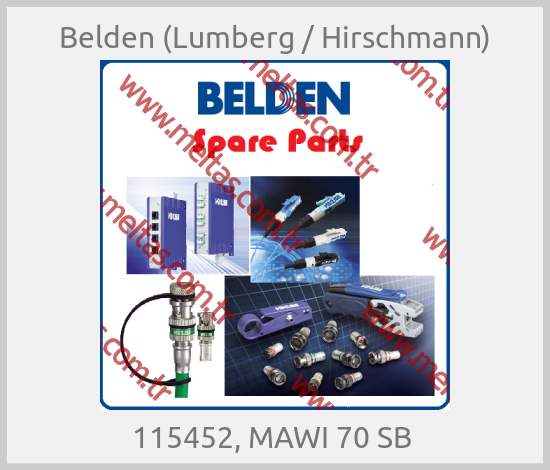 Belden (Lumberg / Hirschmann)-115452, MAWI 70 SB 