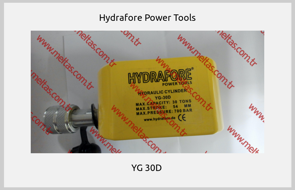 Hydrafore Power Tools - YG 30D 