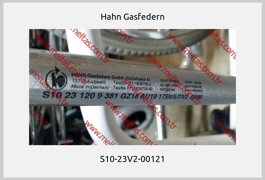 Hahn Gasfedern - S10-23V2-00121
