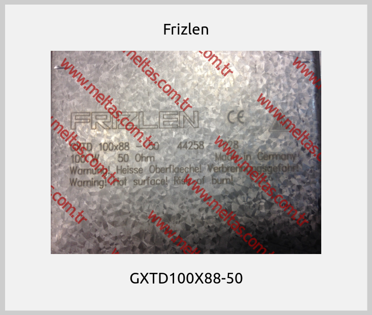 Frizlen - GXTD100X88-50