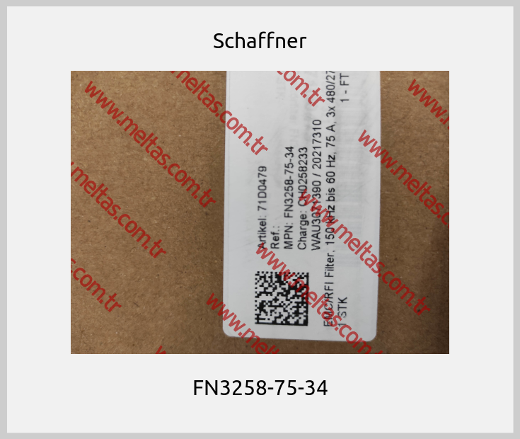 Schaffner - FN3258-75-34