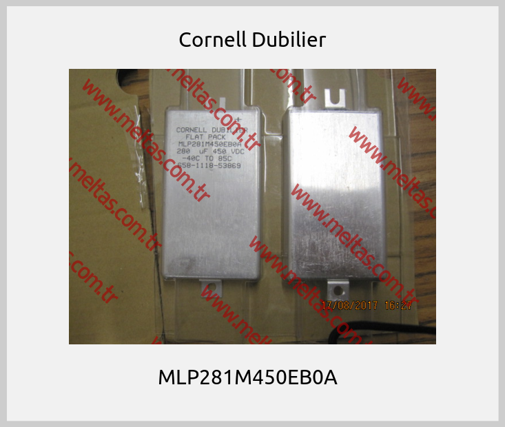 Cornell Dubilier - MLP281M450EB0A  