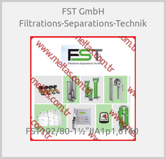 FST-FST102/80-1½”IIA1p1,6T60 