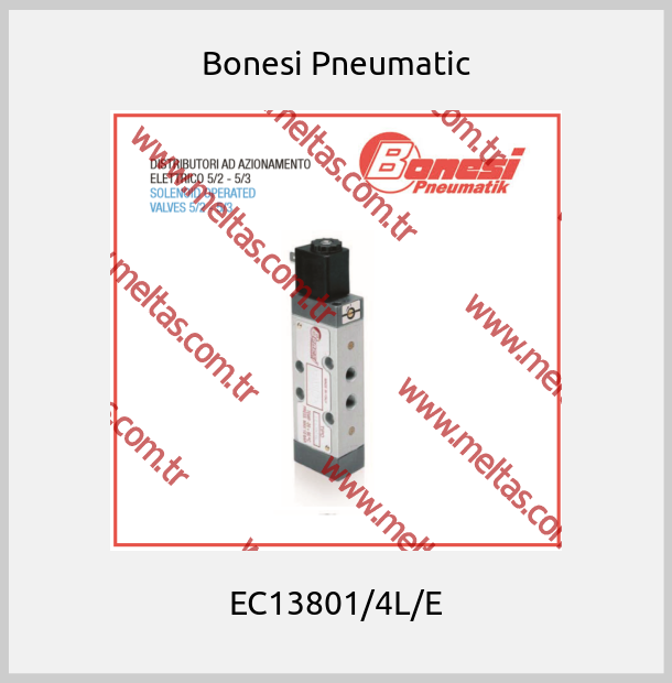 Bonesi Pneumatic - EC13801/4L/E