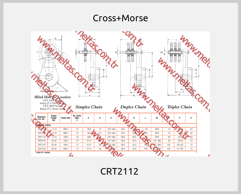 Cross+Morse - CRT2112 