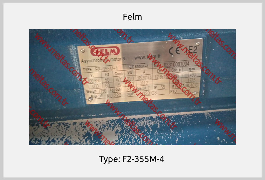 Felm - Type: F2-355M-4 
