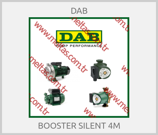 DAB - BOOSTER SILENT 4M