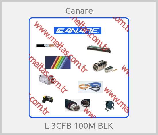Canare - L-3CFB 100M BLK