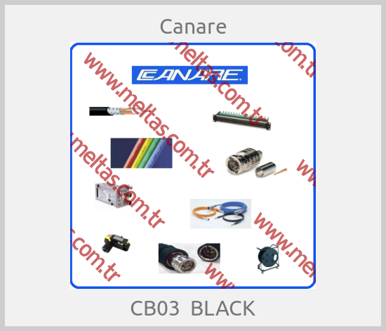 Canare - CB03  BLACK