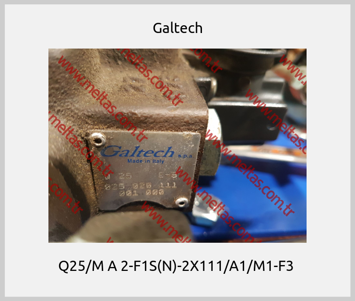 Galtech - Q25/M A 2-F1S(N)-2X111/A1/M1-F3 