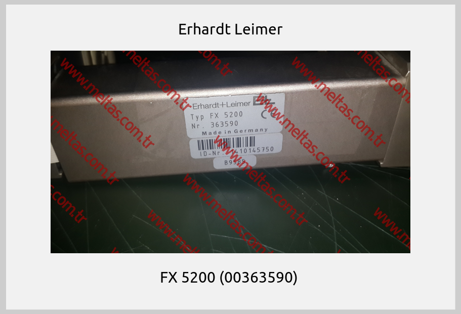 Erhardt Leimer - FX 5200 (00363590) 