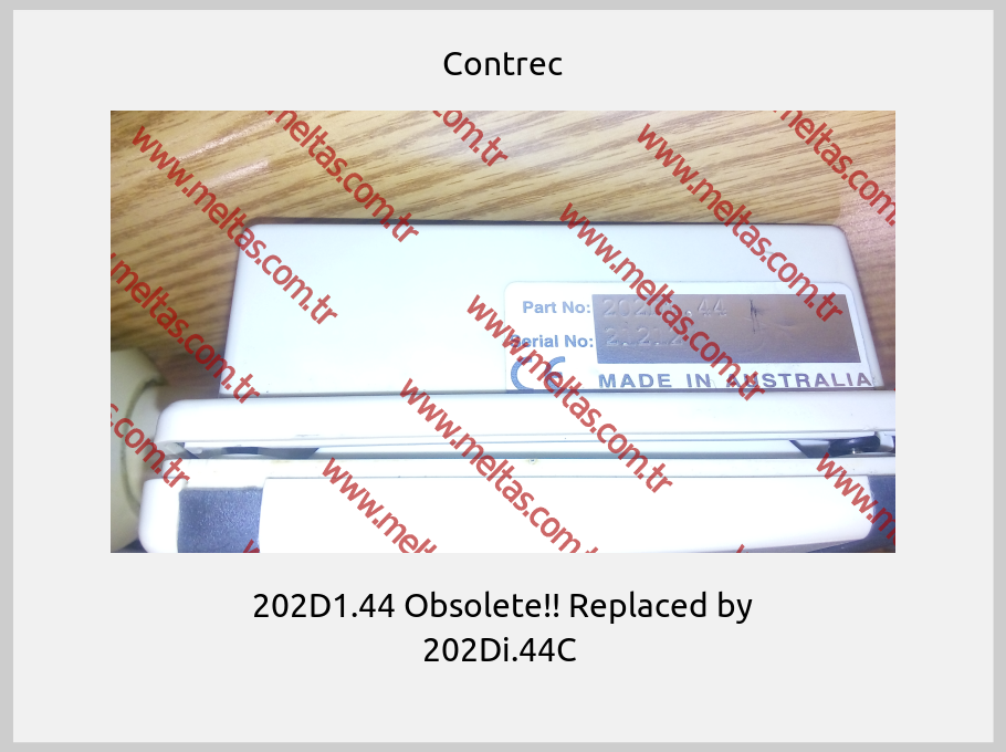 Contrec - 202D1.44 Obsolete!! Replaced by 202Di.44C 