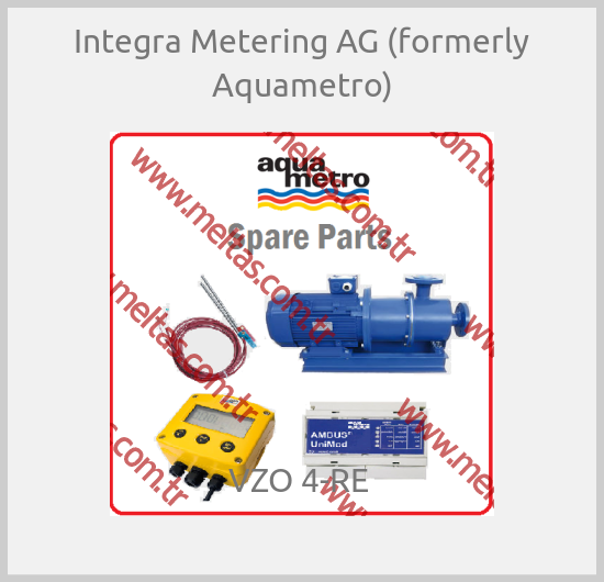 Integra Metering AG (formerly Aquametro) - VZO 4-RE 