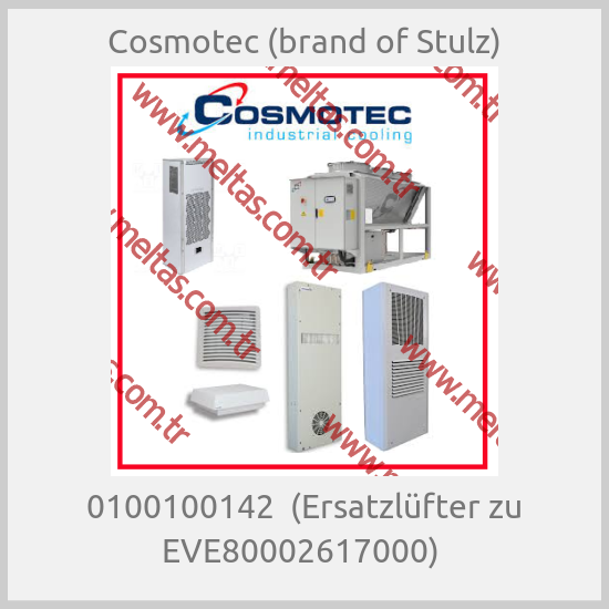 Cosmotec (brand of Stulz) - 0100100142  (Ersatzlüfter zu EVE80002617000) 