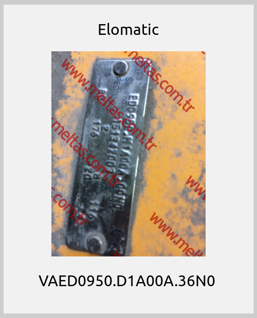 Elomatic - VAED0950.D1A00A.36N0 
