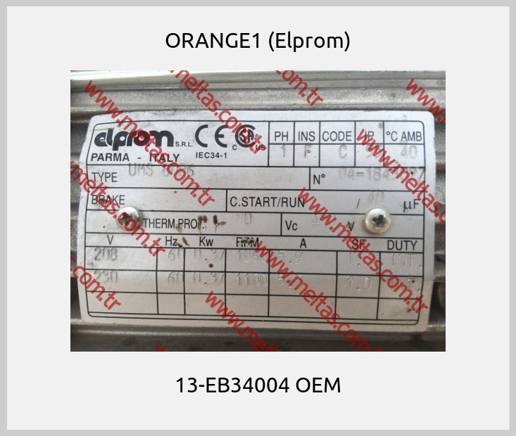 ORANGE1 (Elprom) - 13-EB34004 OEM