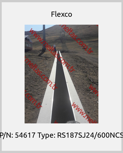 Flexco-P/N: 54617 Type: RS187SJ24/600NCS