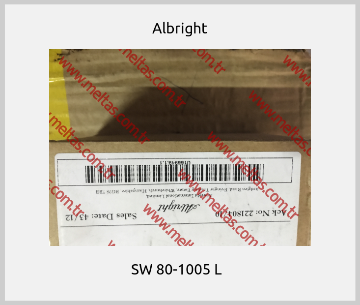 Albright-SW 80-1005 L  