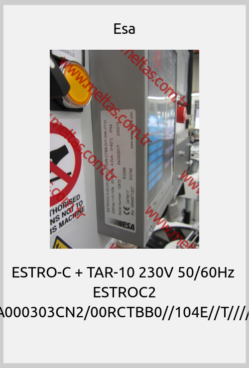 Esa - ESTRO-C + TAR-10 230V 50/60Hz  ESTROC2 A000303CN2/00RCTBB0//104E//T//// 