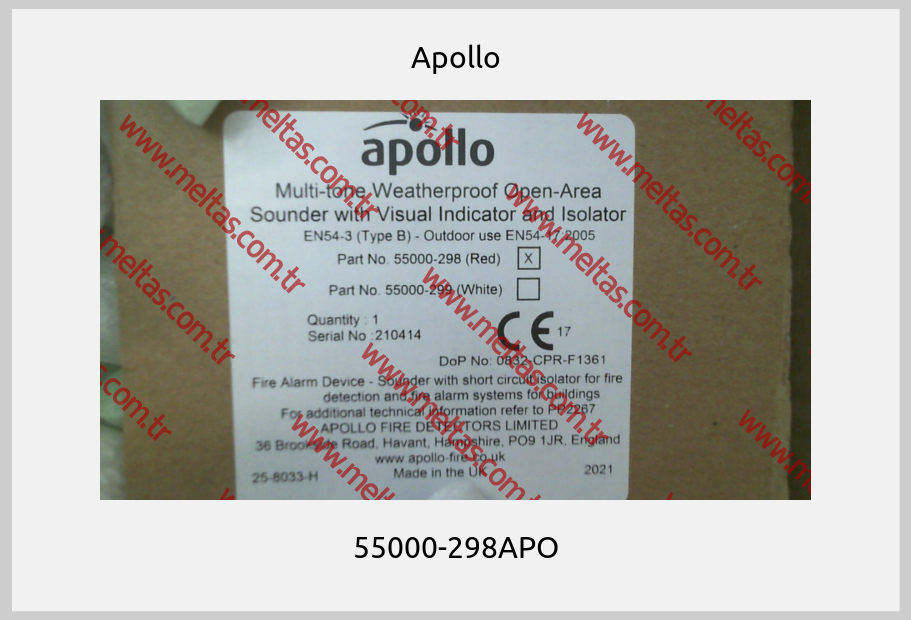 Apollo - 55000-298APO