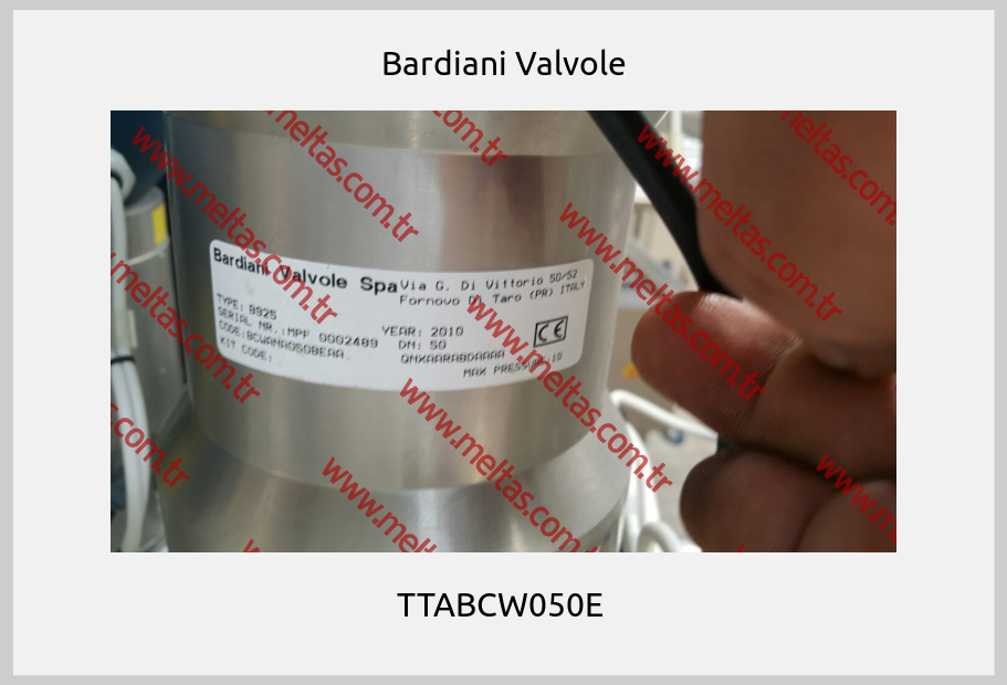 Bardiani Valvole-TTABCW050E 