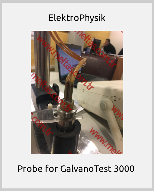 ElektroPhysik-Probe for GalvanoTest 3000 